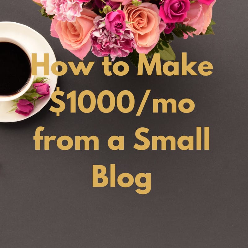 Start here How to Start Earning $1000 from your small blog